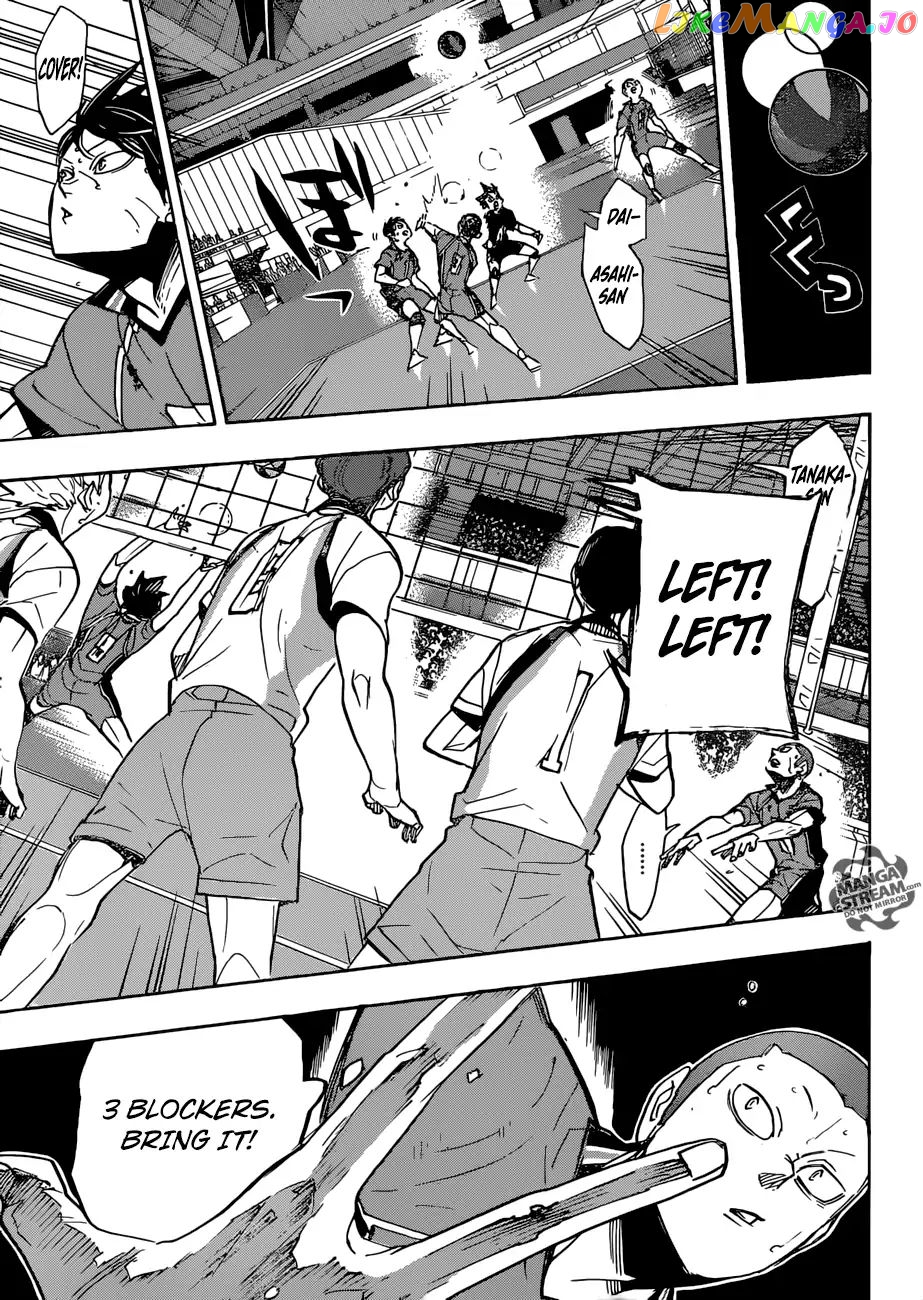 Haikyuu!!, Chapter 345 image 09